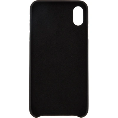 Shop Off-white Black Stencil Iphone Xs Max Case In Black/white