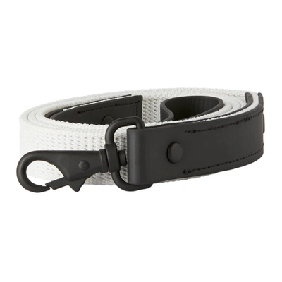 Shop Rains Off-white Webbing Leash In Mat Offwhit