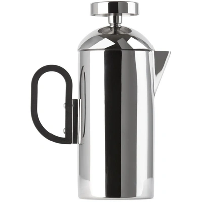 Shop Tom Dixon Silver Brew Cafetiere, 750 ml In Steel