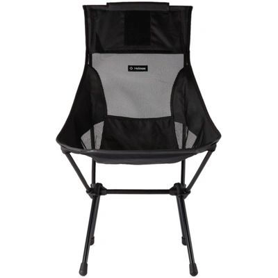 Shop Helinox Black Canvas Sunset Chair