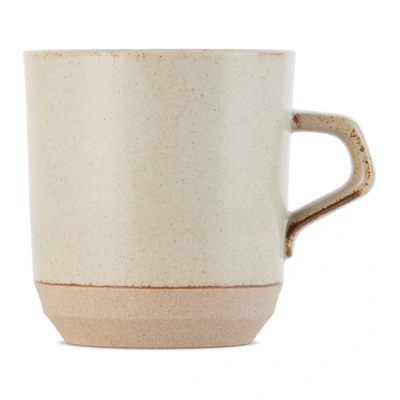 Shop Kinto Beige Large Ceramic Lab Clk-151 Mug Set, 14 oz