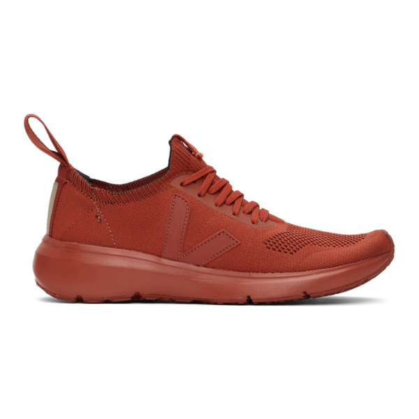 rick owens orange sneakers