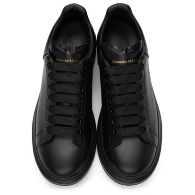 Leather boots Alexander McQueen Black size 9 US in Leather - 34990756