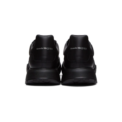 Shop Alexander Mcqueen Black Low Sneakers In 1000 Black/