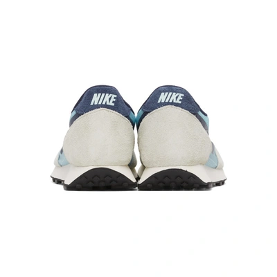 Shop Nike Blue And Grey Daybreak Sp Sneakers In Teal/midnig