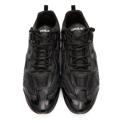 Shop Balenciaga Black Drive Sneakers In 1000black