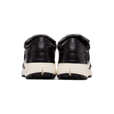 Shop Tiger Of Sweden Ssense Exclusive Black Saarinen Low Sneakers In 050 Black