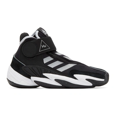 Shop Adidas Originals By Pharrell Williams Black Crazy Byw Sneakers In Black 852a