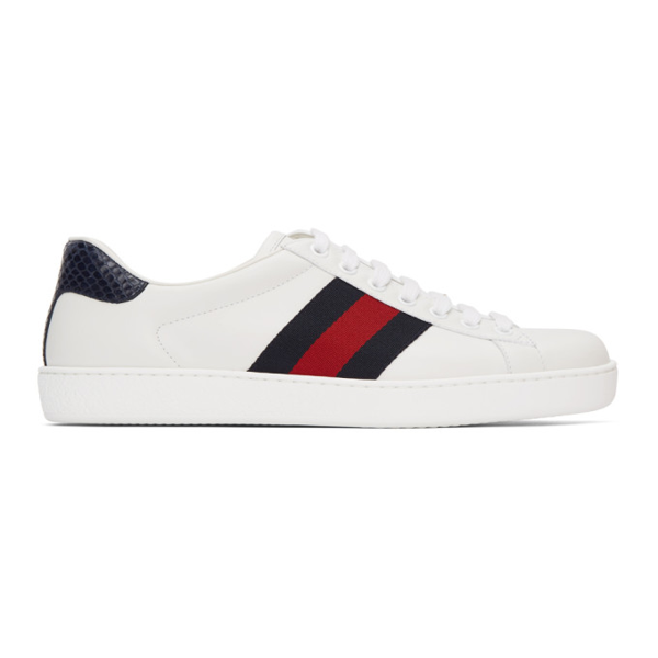 gucci ace sneakers navy