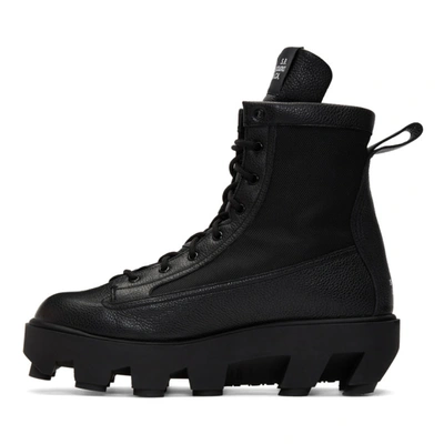 Shop S.r. Studio. La. Ca. Black Therapist Lace-up Boots