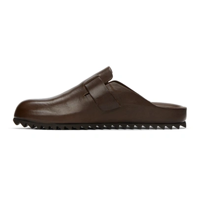 Shop Officine Creative Brown Toscano Agora 4 Sandals