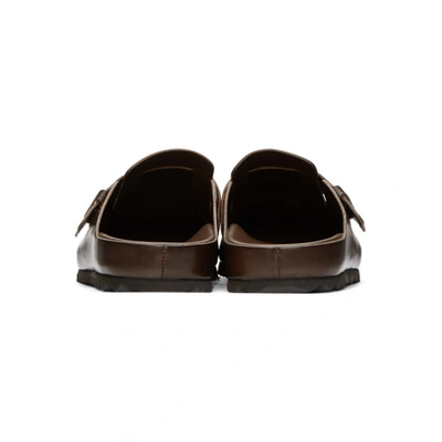 Shop Officine Creative Brown Toscano Agora 4 Sandals