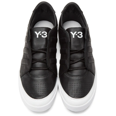 Shop Y-3 Black Honja Low-top Sneakers