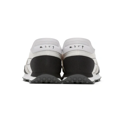 Shop Nike White & Black Daybreak Type N.354 Sneakers In 100 Summit