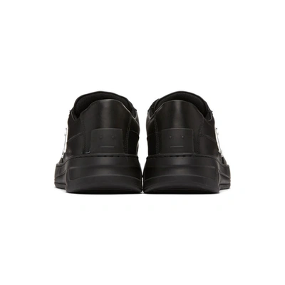 Shop Acne Studios Black Perey Lace Up Sneakers In Black/black