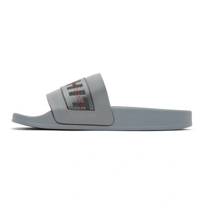 Shop Off-white Grey Industrial Slides