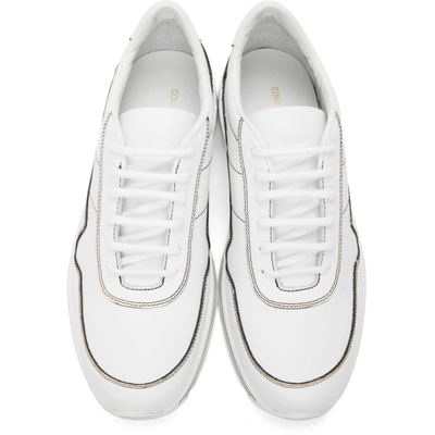 COMMON PROJECTS 白色 CONTRAST 运动鞋