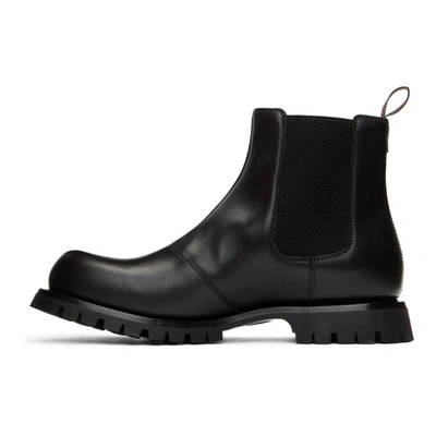 Shop Gucci Black Epilogue Chelsea Boots In 1063 Nero/n