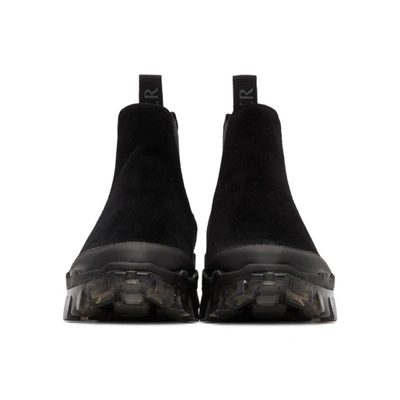 Shop Moncler Black Ayden Chelsea Boots In 999 Black