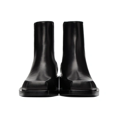 Shop Givenchy Black Austin Show Chelsea Boots In 001-black