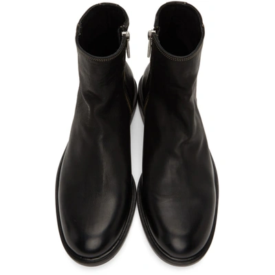 Shop Ps By Paul Smith Black Zip Billy Boots In 79 Black