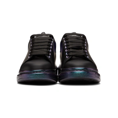 Shop Alexander Mcqueen Black & Multicolor Oversized Sneakers In 1252 Blk/mu