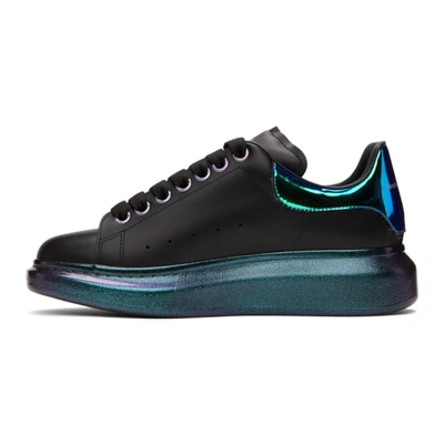 Shop Alexander Mcqueen Black & Multicolor Oversized Sneakers In 1252 Blk/mu