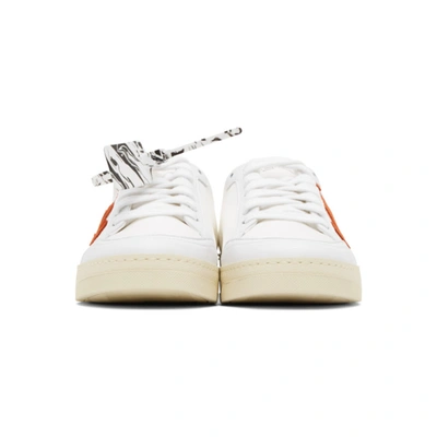 Shop Off-white White And Orange 2.0 Sneakers In 0120 Whiora