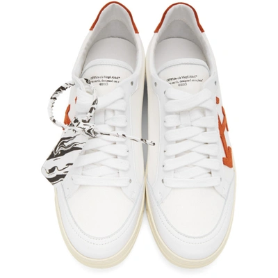 Shop Off-white White And Orange 2.0 Sneakers In 0120 Whiora