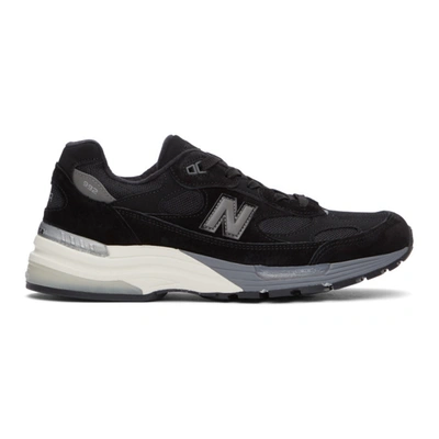 Shop New Balance Black Made In Us 992 Sneakers