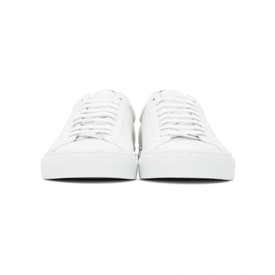 Shop Givenchy White & Khaki Urban Knots Sneakers In 133-white/k