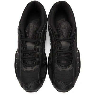 Shop Nike Black Air Max Tailwind Iv Sneakers In 005blackbla