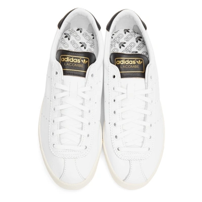 Shop Adidas Originals White Lacombe Sneaker In Wht/blk