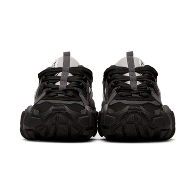 Shop Acne Studios Black Bolzter Sneakers In Fadedblack