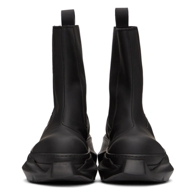 Shop Rick Owens Drkshdw Black Abstract Beetle Boots In 999 Black
