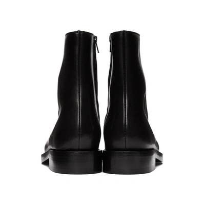 Shop Balenciaga Black Soft Boots In 1000 Black