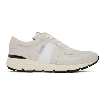 Shop Tiger Of Sweden Ssense Exclusive Off-white Saarinen Low Sneakers In T4z Off-white