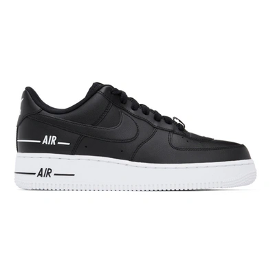 Shop Nike Black Air Force 1 07 Lv8 3 Sneakers In 001 Black