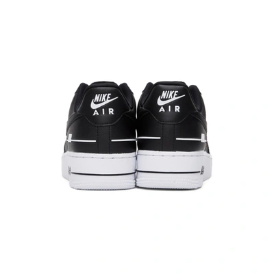 Shop Nike Black Air Force 1 07 Lv8 3 Sneakers In 001 Black