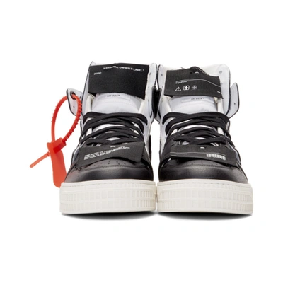 Shop Off-white Black And White Off-court High-top Sneakers
