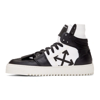 Shop Off-white Black And White Off-court High-top Sneakers