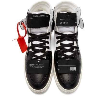 Shop Off-white Black And White Off-court High-top Sneakers