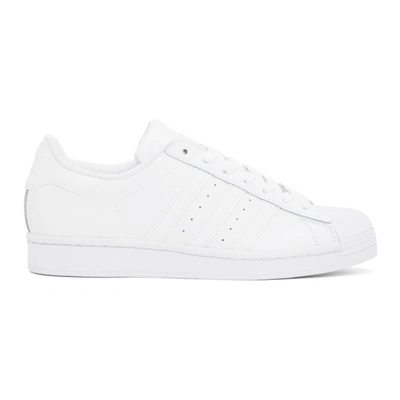 Shop Adidas Originals White Superstar Sneakers