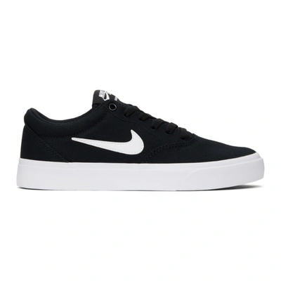Sceptisch Concentratie Vermenigvuldiging Nike Charge Canvas Sneakers In Black/white In 002 Black/w | ModeSens