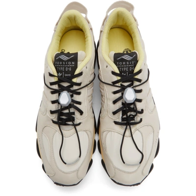Shop Oamc Grey Adidas Originals Edition O-6 Sneakers In Alumina