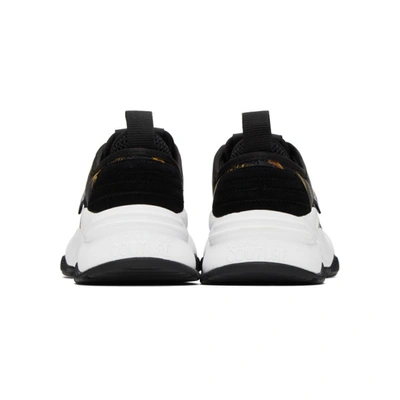 Shop Versace Jeans Couture Black Extreme Sneakers In Emaq Nero