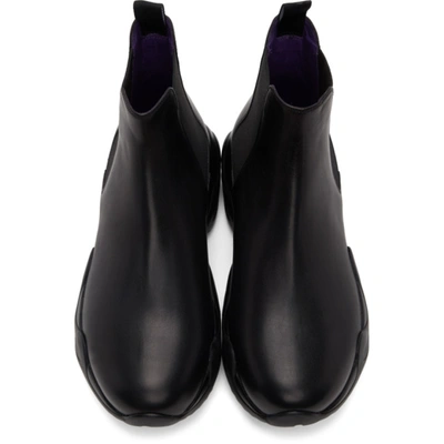 Shop Ralph Lauren Purple Label Black Gradey Boots