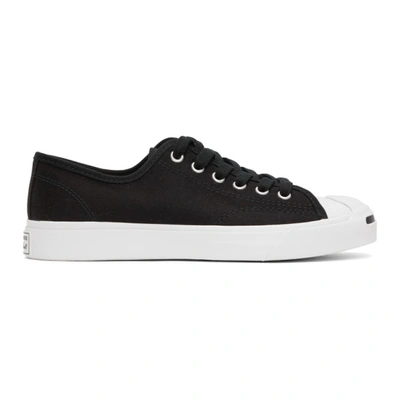 Shop Converse Black Jack Purcell First In Class Ox Sneakers In Blk/wht/blk