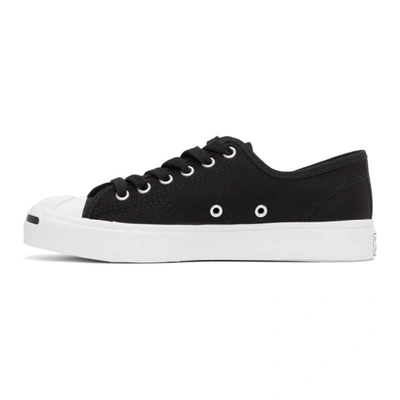 Shop Converse Black Jack Purcell First In Class Ox Sneakers In Blk/wht/blk