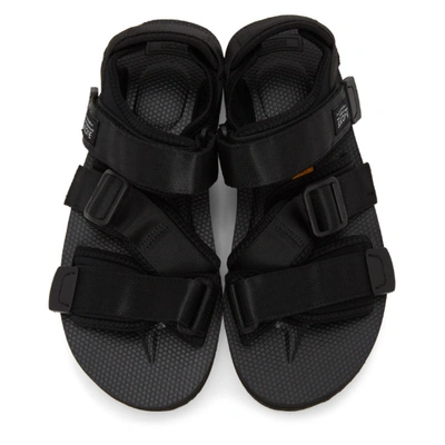 Shop Suicoke Black Kisee-vpo Sandals